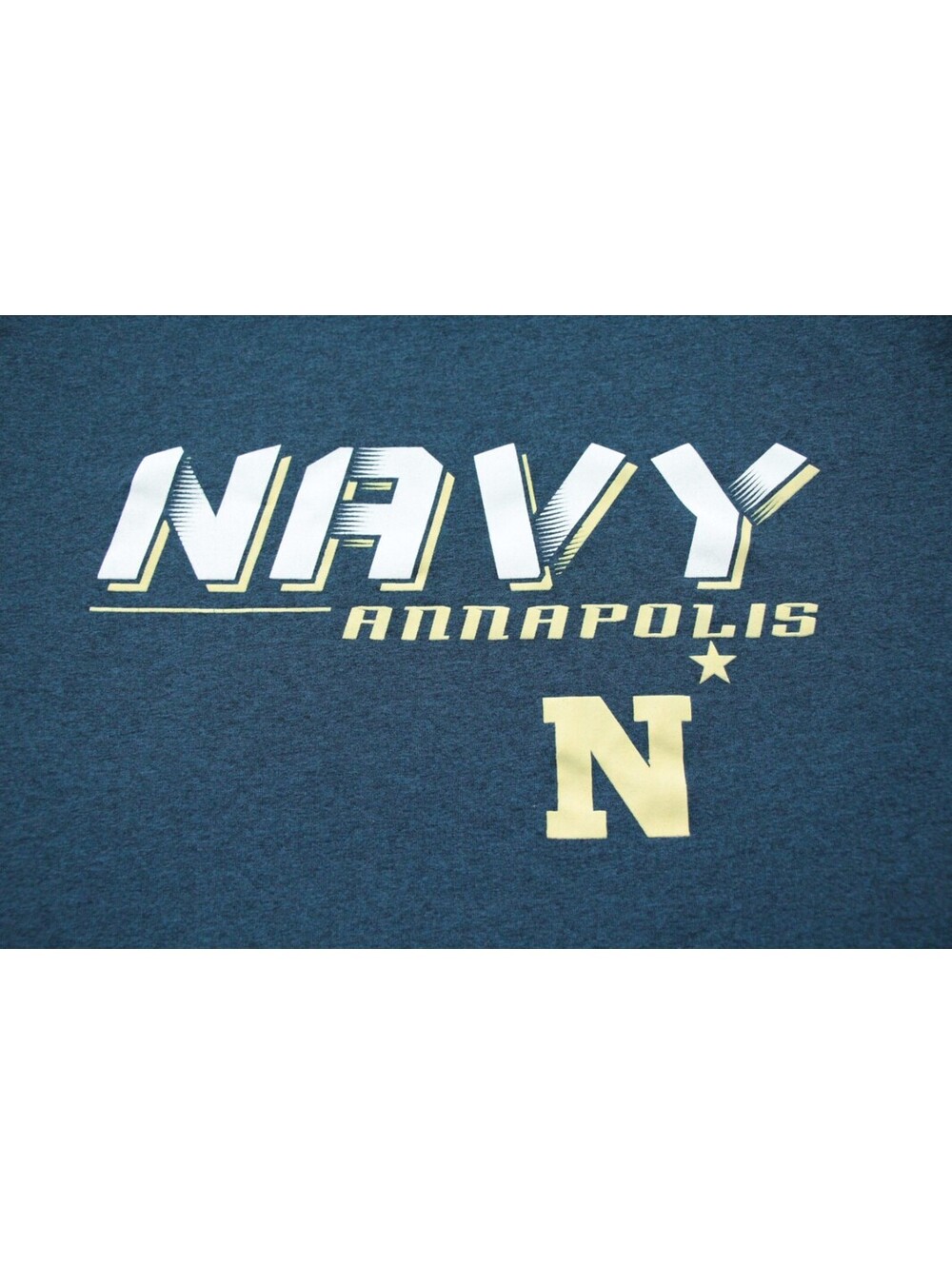United States Naval Academy T-Shirt Blue L Annapolis Navy Champion - Picture 2 of 4